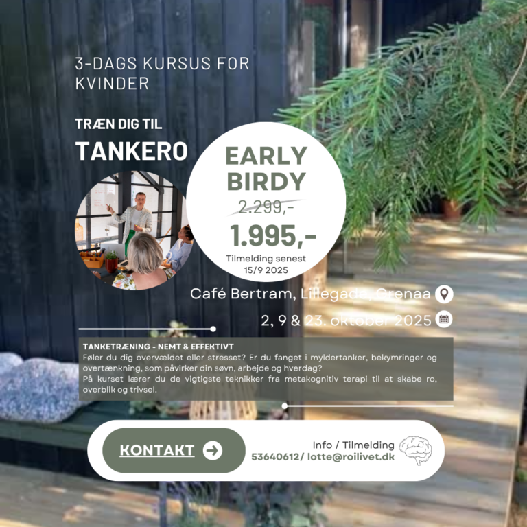 annonce som beskriver træn dig til tankero kursus 3-dags kursus grenaa